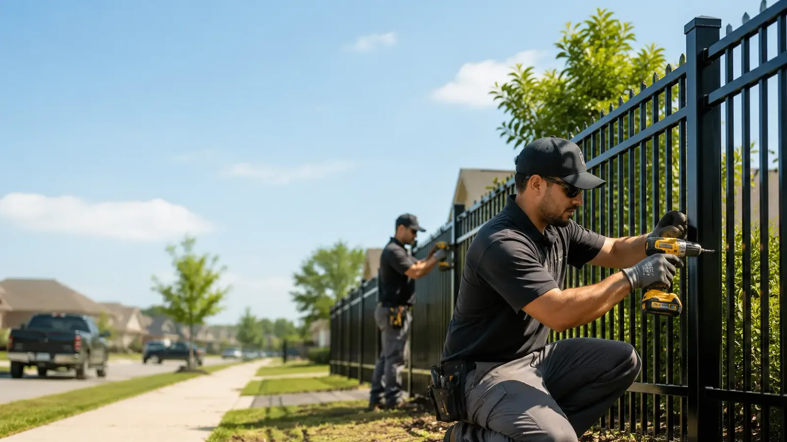Metal Fence Installation in Downsville, LA